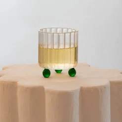 Set di 2 bicchieri Lowball High Spirits verdi