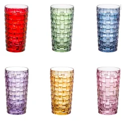 Set di 6 bicchieri Manhattan