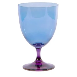 Set di 2 calici da acqua viola-blu Fleury