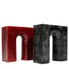 Set di 2 candele Trionfo rosse e nere