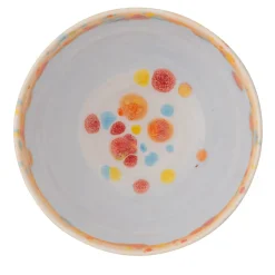 Set di 4 ciotole per frutta Murrine Grigie