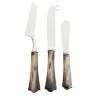 Set di 3 coltelli da formaggio Zimbabwe