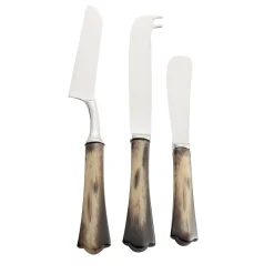 Set di 3 coltelli da formaggio Zimbabwe