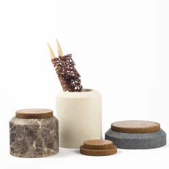 Set di 3 contenitori modulari Racchiuso di Gumdesign