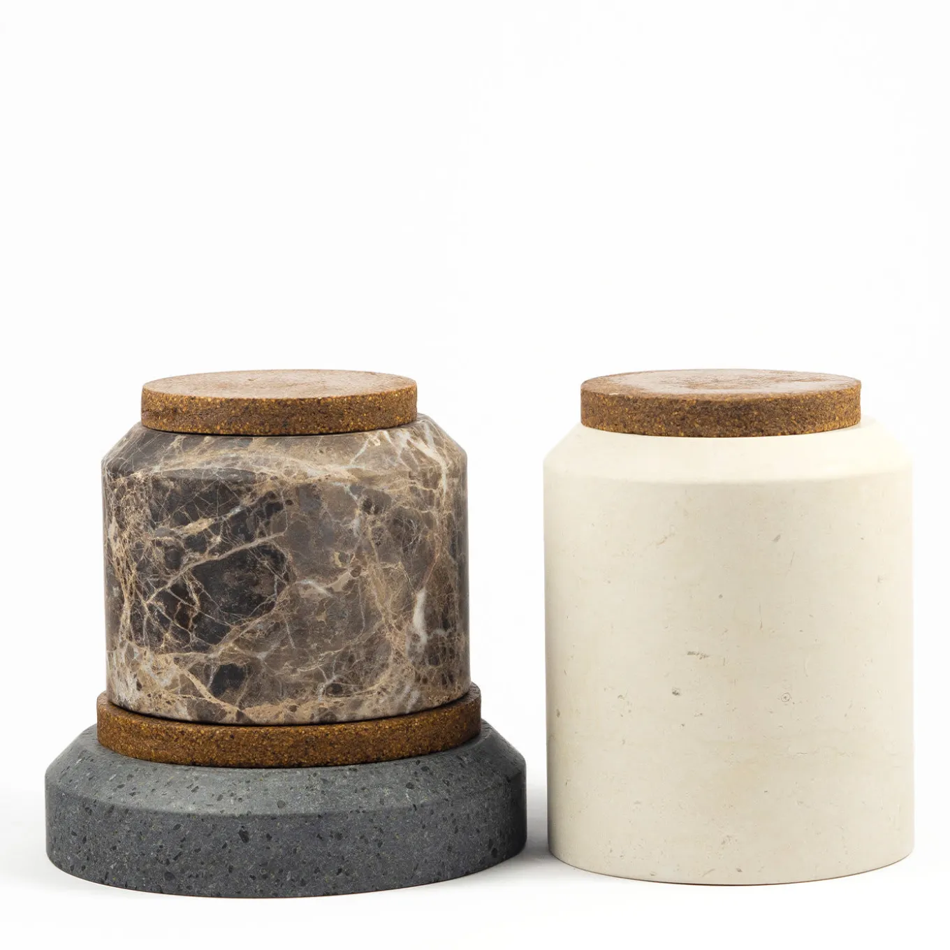 Set di 3 contenitori modulari Racchiuso di Gumdesign