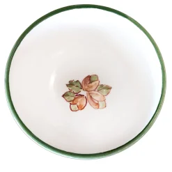 Set di 6 coppette da gelato in ceramica al pistacchio