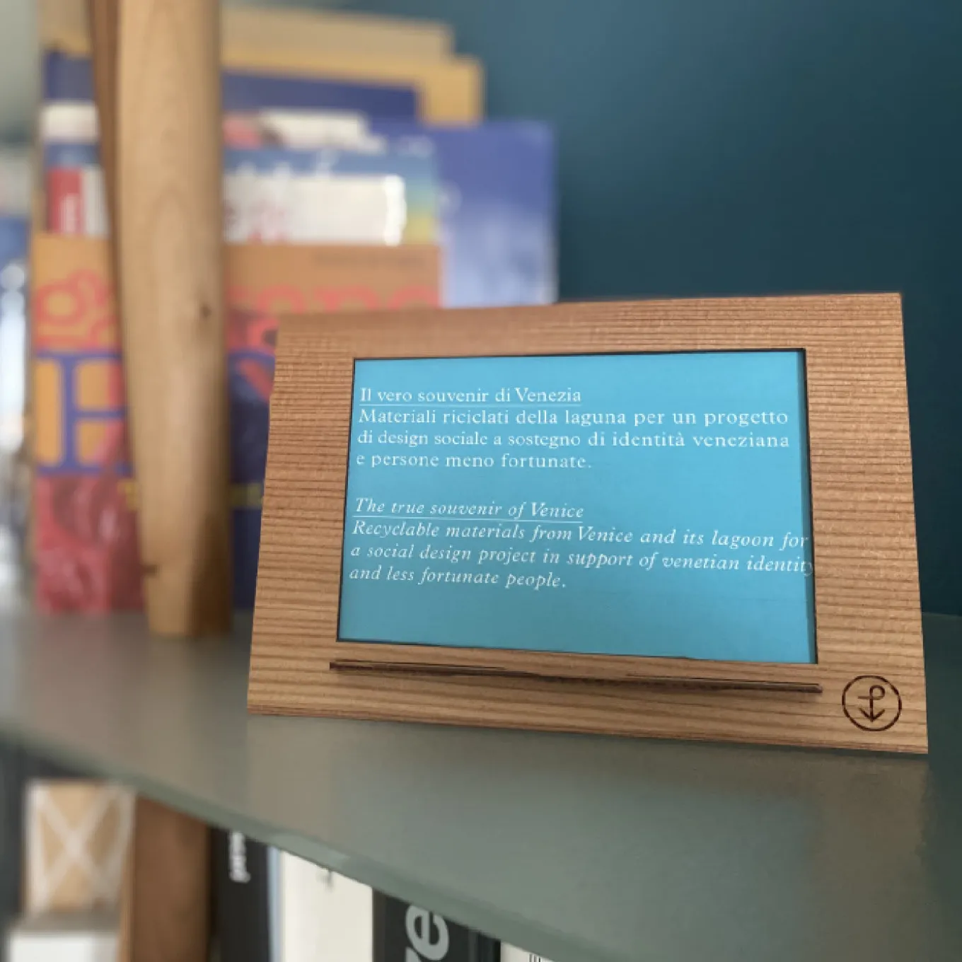 Set di 4 cornici in legno di rovere Sandro Gallo 136 di Luciano Marson per POV