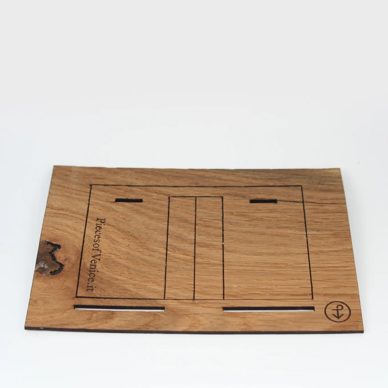 Set di 4 cornici in legno di rovere Sandro Gallo 136 di Luciano Marson per POV