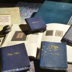 Set di 2 Diari in Pelle Blu My Dreams