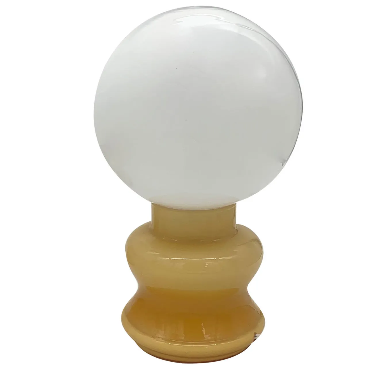 Set di 2 lampade da tavolo giallo Murano