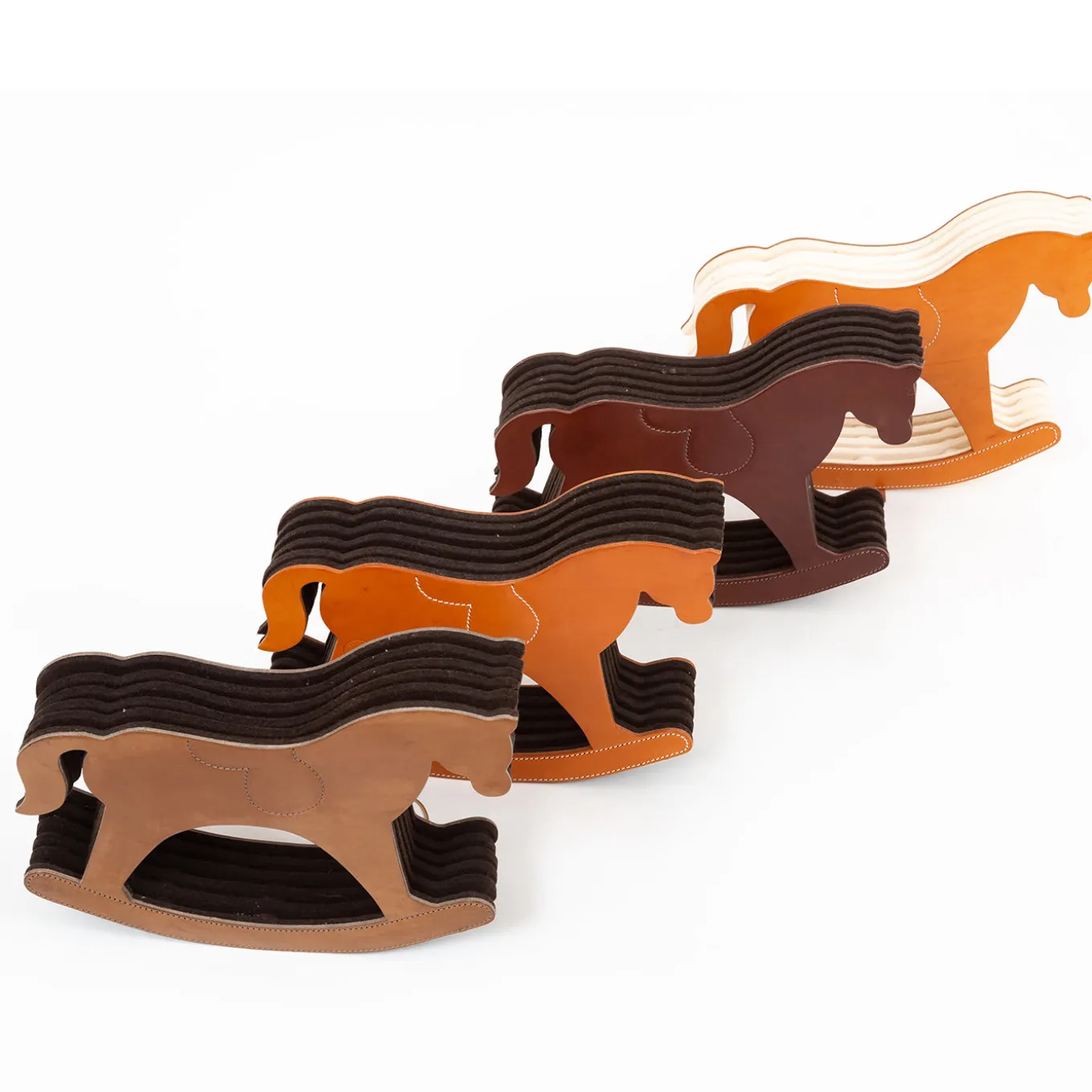 Set di 3 organizer per la corrispondenza con cavallo a dondolo