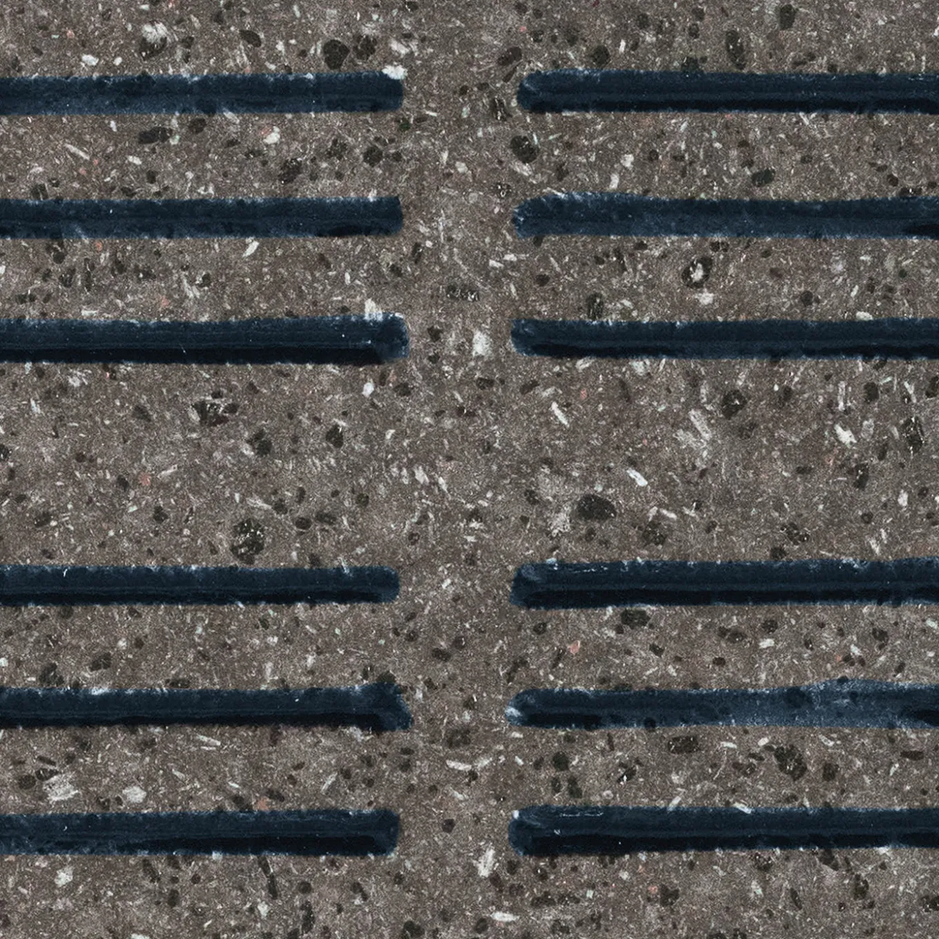 Set di 44 piastrelle blu e grigie Alfabeto di Margherita Rui