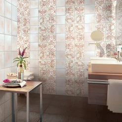 Set di 4 piastrelle I Pesci Vallauris