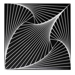 Set di 25 piastrelle nere CeramicOp