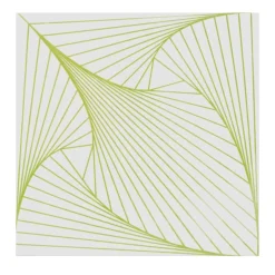 Set di 25 piastrelle verdi CeramicOp 4040