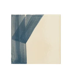 Set di 45 piastrelle verdi e blu Tracce di Margherita Rui