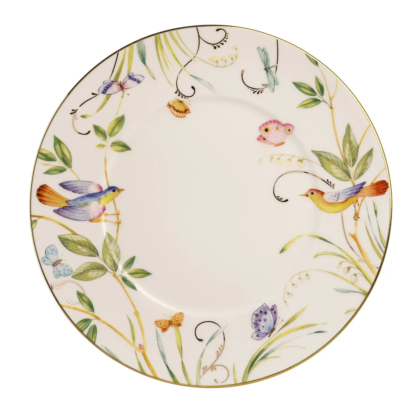 Set di 2 piatti da dessert Jolie in porcellana