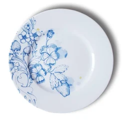 Set di 6 piatti da dessert policromi