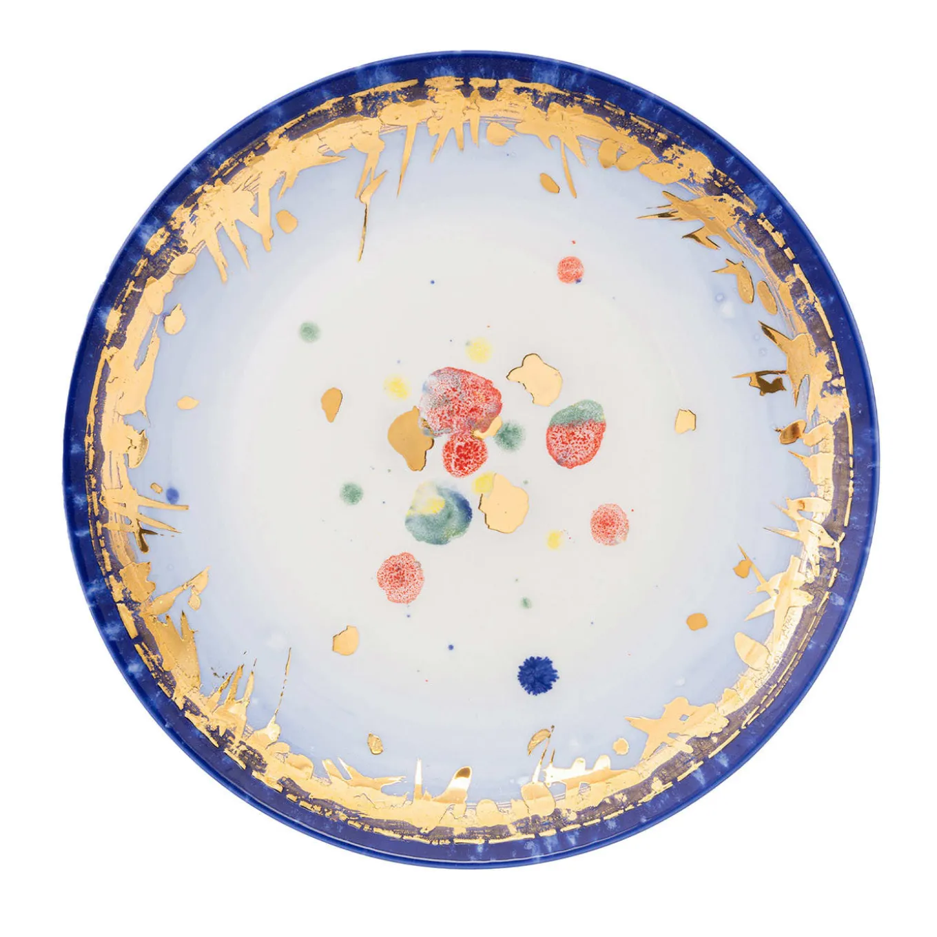 Set di 2 piatti da dessert Apollo Bianco