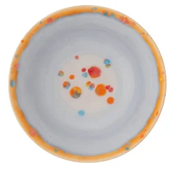 Set di 2 piatti da minestra Murrine Gray Coupe