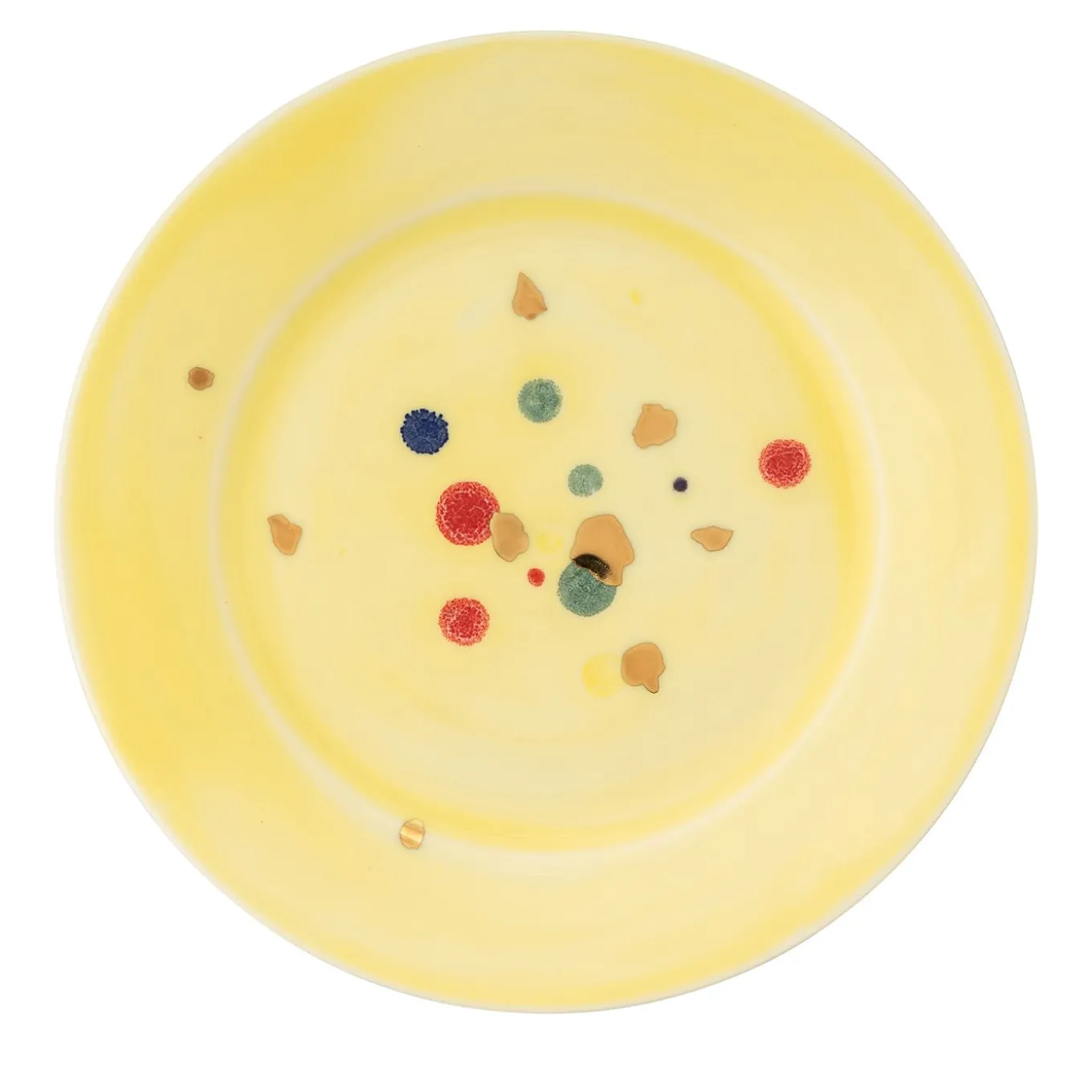 Set di 2 piatti da pane con bordo Napoli