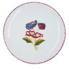 Set di 4 piatti da pane in ceramica rossa Gioia