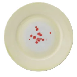 Set di 4 piatti da pane Murrine con bordo verde