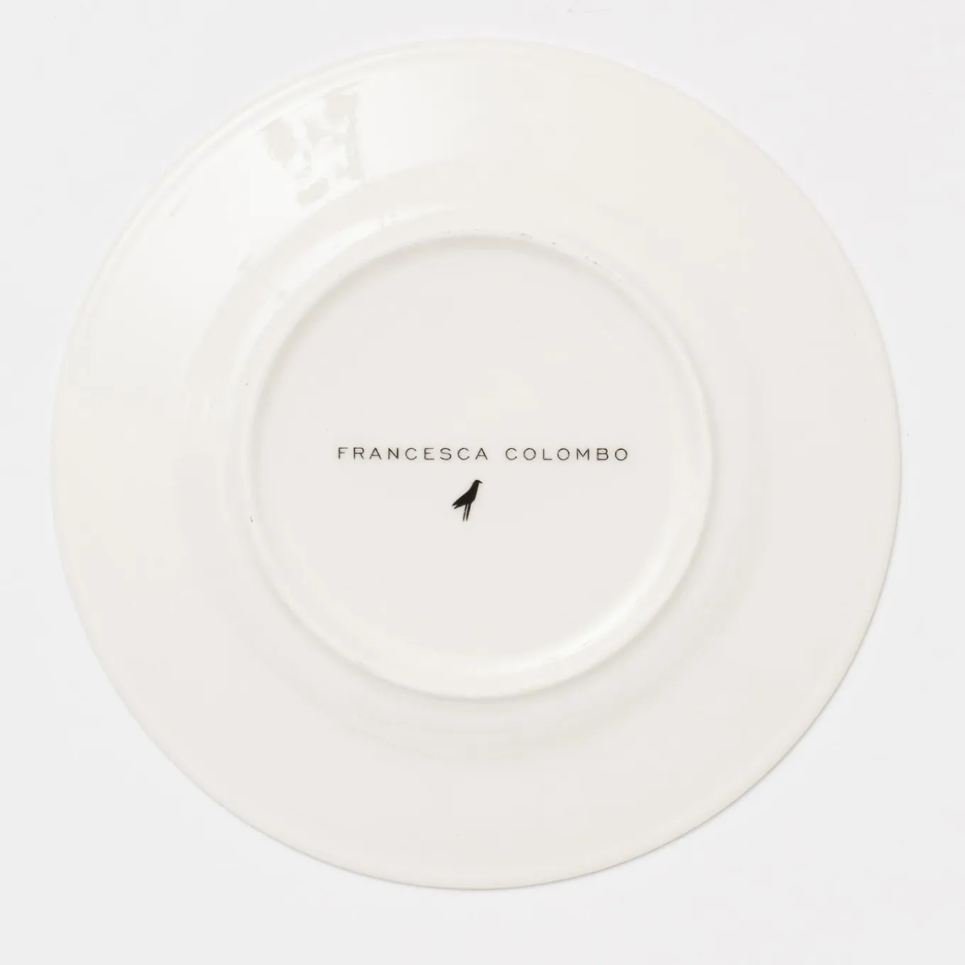 Set di 2 piatti da zuppa Maria Antonietta nero e rosso