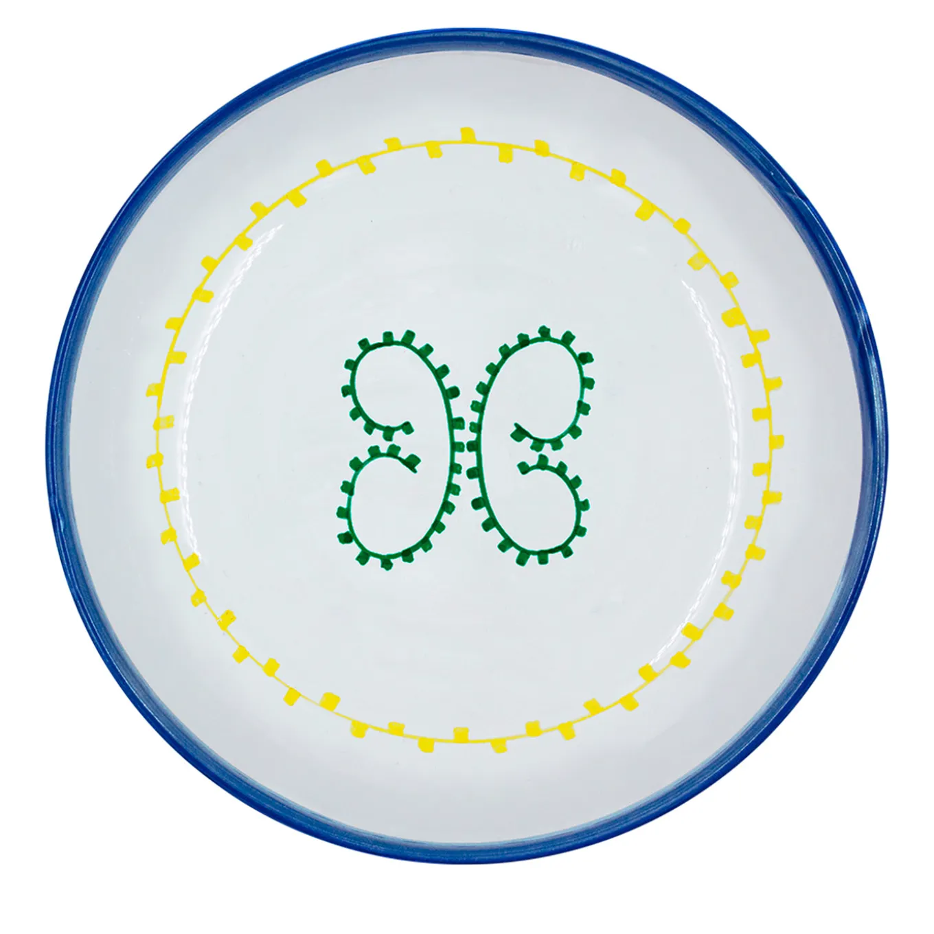 Set di 4 piatti per pane in ceramica multicolore Luminaria