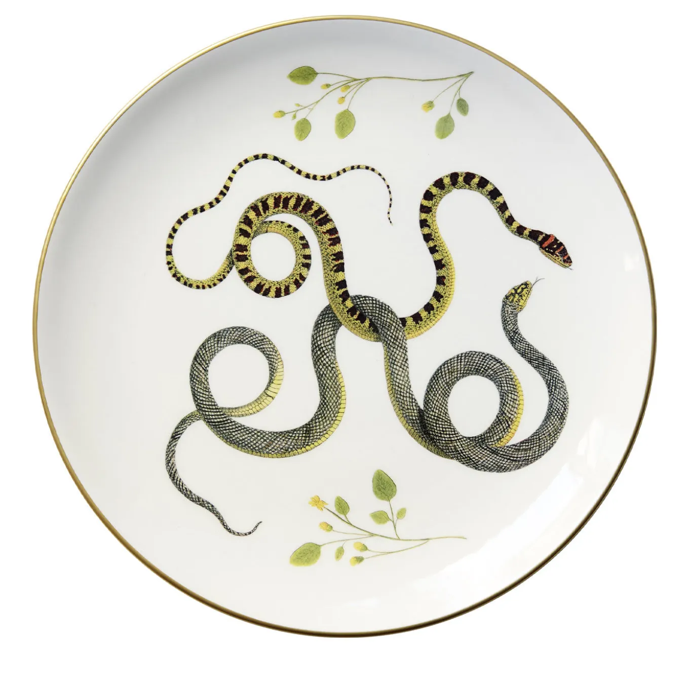 Set di 3 Piatti Piani Serpi #2