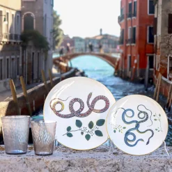 Set di 3 Piatti Piani Serpi #2