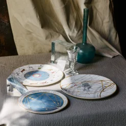 Set di 12 Piatti Piani Zodiaco