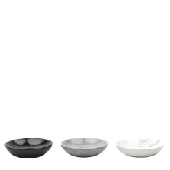 Set di 3 piatti piccoli in marmo