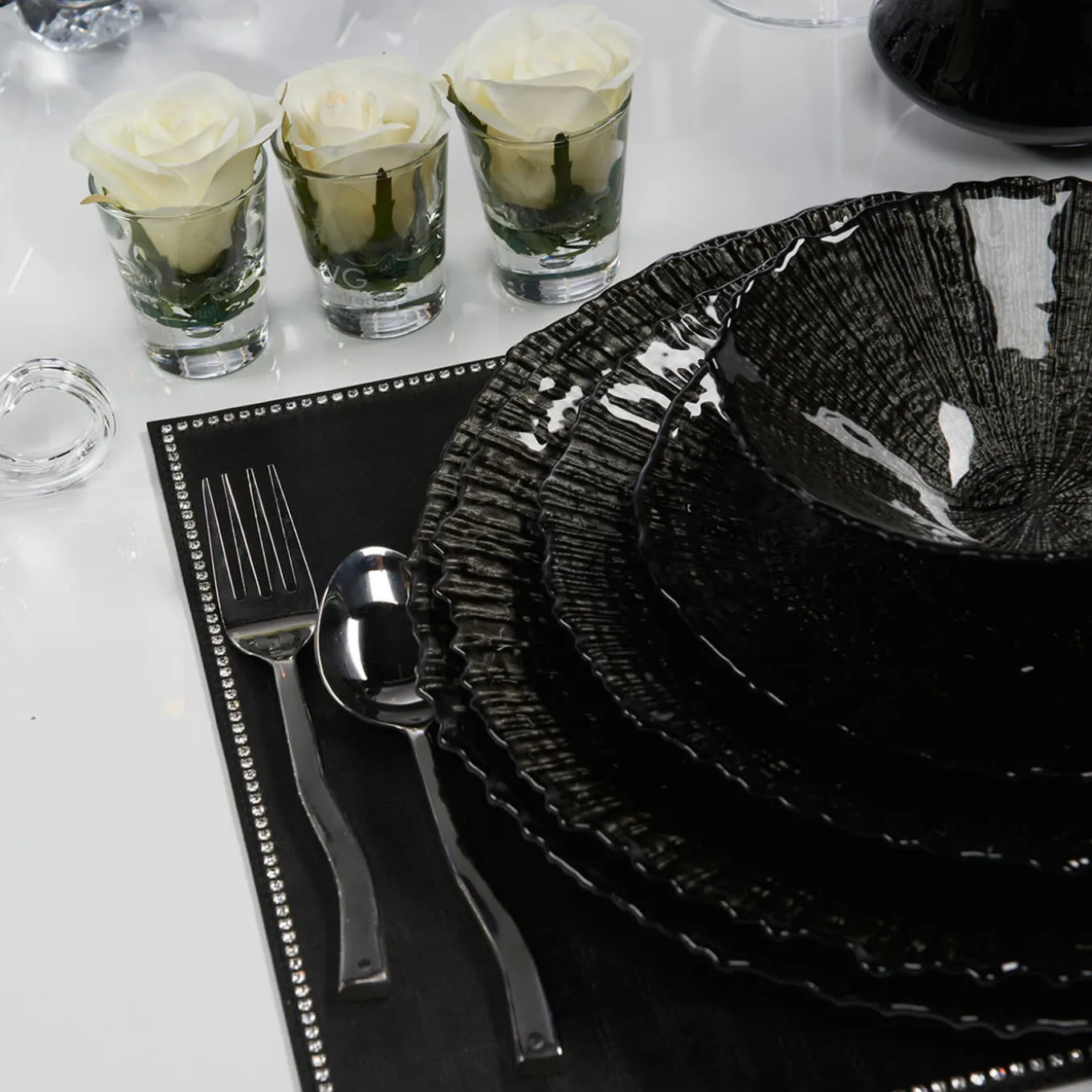 SET DI 6 PIATTI PICCOLI NIGHT