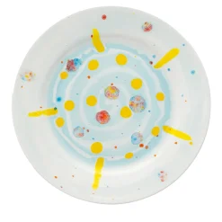 Set di 4 piattini da dessert estivi