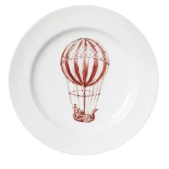 Set di 4 Piattini da Dessert Mongolfiere