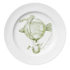 Set di 4 Piattini da Dessert Mongolfiere