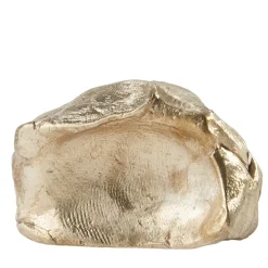 Set di 4 pomelli in ottone per porte Impronta #2 di Nicole Valenti