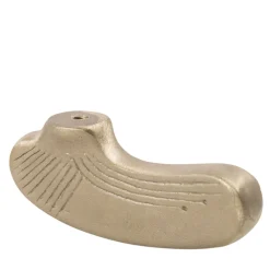 Set di 4 pomelli per porte in ottone Inca #3 di Nicole Valenti