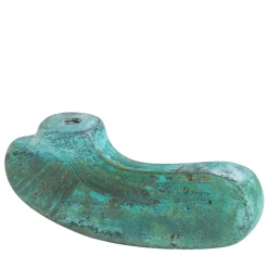 Set di 4 pomelli verdi per porte Inca #2 di Nicole Valenti