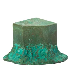 Set di 4 pomelli verdi per porte Solido #1 di Nicole Valenti