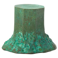 Set di 4 pomelli verdi per porte Solido #3 di Nicole Valenti