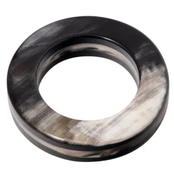 Set di 6 porta tovaglioli neri