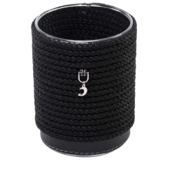 Set di 2 portaposate alti neri