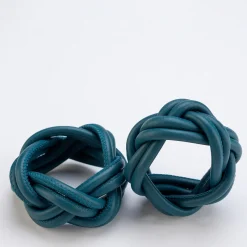 Set di 2 portatovaglioli Sherazade blu Amalfi