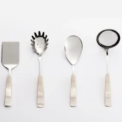 Set di 2 posate da portata piatte Atlas