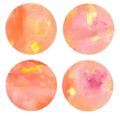 Set di 8 sottobicchieri Dafne