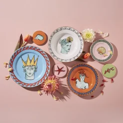 Set di 4 sottobicchieri Il Viaggio di Nettuno di Luke Edward Hall