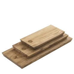 Set di 3 taglieri corti in legno Inulivo