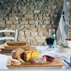 Set di 3 taglieri corti in legno Inulivo